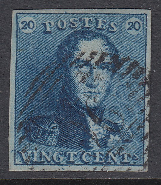 2 Tb margé, oblitéré.