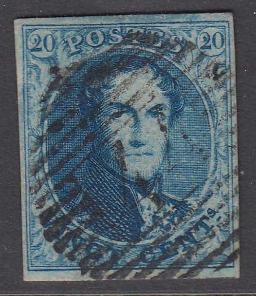 7 margé, oblitération P44 de Furnes