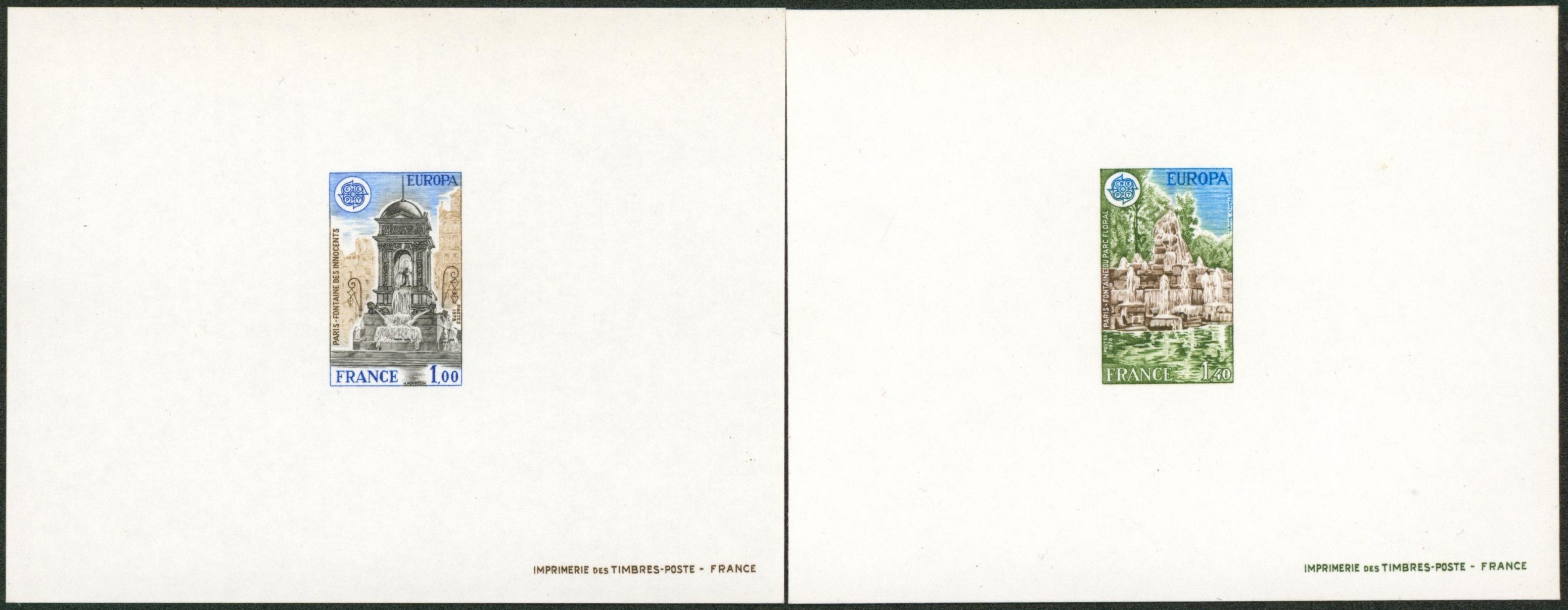 France - n°2008/9 épreuve d'artiste EUROPA. 