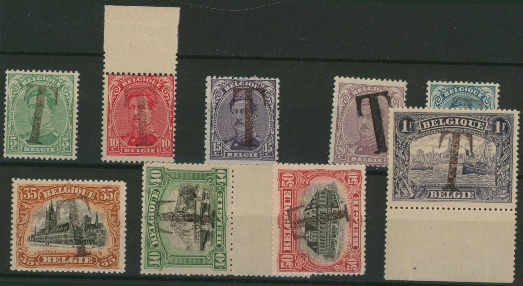 Taxe - n°TX17/25** neuf sans charnières (MNH). 