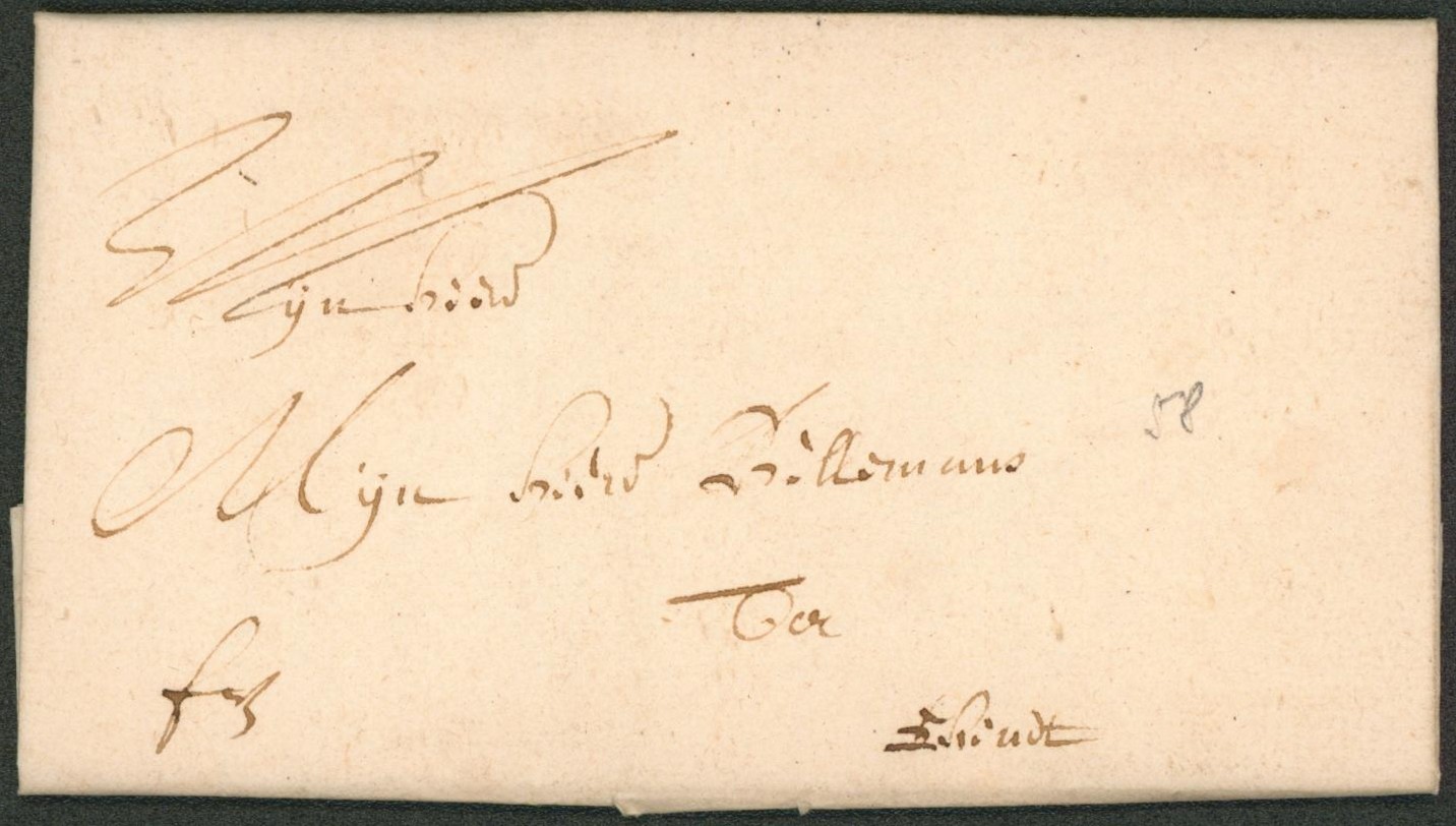 LAC datée de Wakken (1702) par messager > Gent 