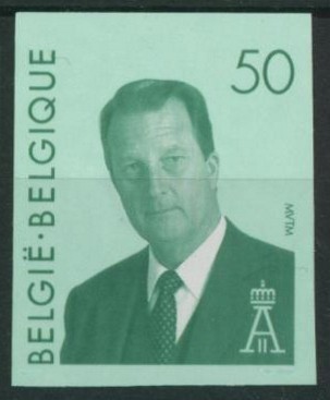 n°2551 Roi Albert II non dentelé 