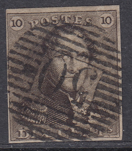 1 margé, oblitération P50 de Gosselies.