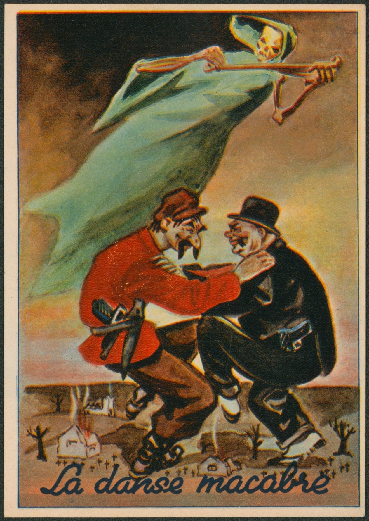 Propagande - La danse macabre (ligue internationale anti-bolchévique)