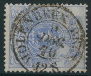 n°24 oblitération double cercle (DCb) "Molenbeek (Brux)"